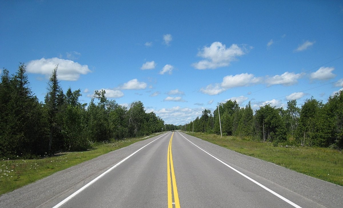 Road after