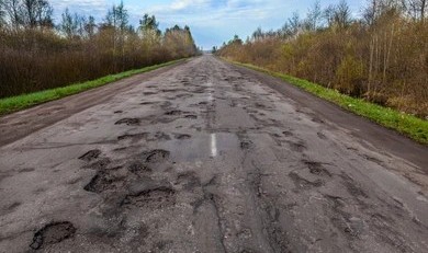 Road before